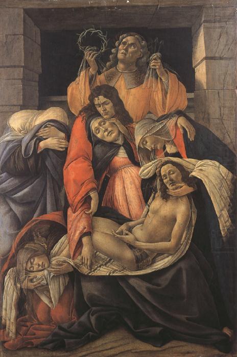 Lament fro Christ Dead (mk36), Sandro Botticelli
